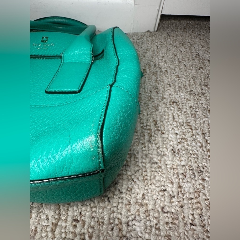 Kate Spade Teal Satchel Bag or hand bag - Picture 8 of 10